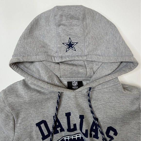 NFL Dallas Cowboys Gray Hoodie Women’s Pro Game Day Gear Football Sports Team 26 - Picture 5 of 17